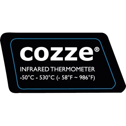 Cozze Infrarot-Thermometer Mit Pistolengriff Inkl. Tasche – Bild 7