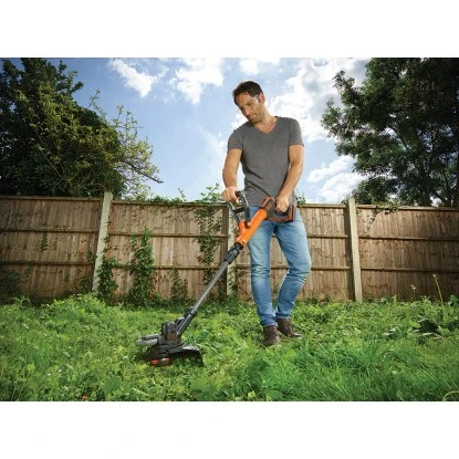 Black & Decker Black+Decker Akku-Rasentrimmer STC1820PC AFS-Fadenverlängerung 18 V 2,0 Ah 28 Cm – Bild 3