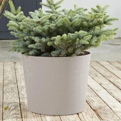 Poétic Pflanztopf Element Ø 40 Cm X 32 Cm Kalkstein – Bild 4