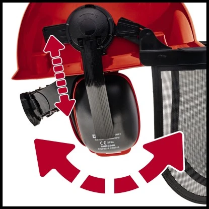 Einhell Forstschutzhelm BG-SH 2 – Bild 3