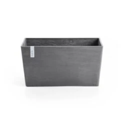 Ecopots Pflanztopf Paris Grau 80 Cm X 38 Cm X 40 Cm