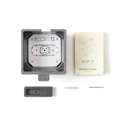 Ecopots Pflanztopf Manhattan Wall S Grau 15 Cm X 17,4 Cm X 15 Cm – Bild 3