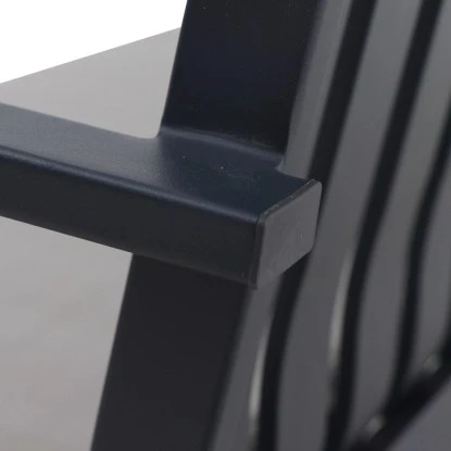 Gardamo 2er Bank Peros Inkl. Kissen Anthrazit – Bild 8