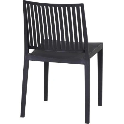 Siena Garden Lane Stapelstuhl 56 Cm X 46 Cm X 80 Cm Anthrazit – Bild 3