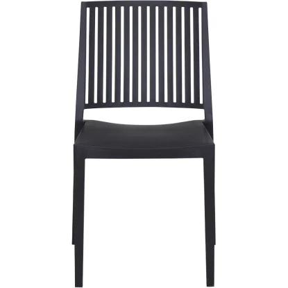 Siena Garden Lane Stapelstuhl 56 Cm X 46 Cm X 80 Cm Anthrazit – Bild 5