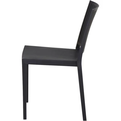 Siena Garden Lane Stapelstuhl 56 Cm X 46 Cm X 80 Cm Anthrazit – Bild 10