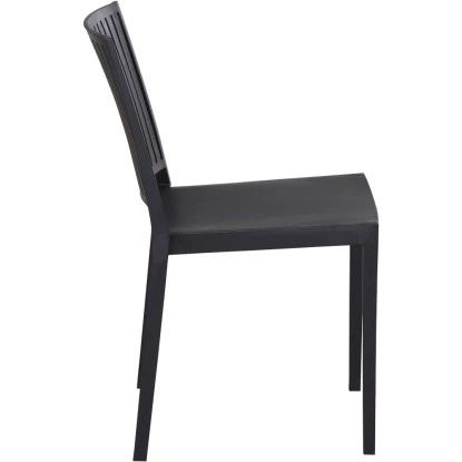 Siena Garden Lane Stapelstuhl 56 Cm X 46 Cm X 80 Cm Anthrazit – Bild 8