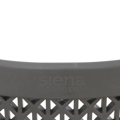 Siena Garden District Stapelsessel 50 Cm X 60 Cm X 81 Cm Grau – Bild 11