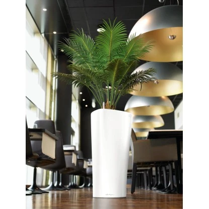 Lechuza Pflanzsäule Delta Premium 40 Cm X 40 Cm X 75 Cm Weiß Hochglanz – Bild 8
