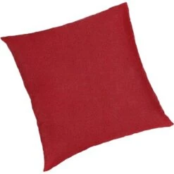 Zierkissen 40 Cm X 40 Cm X 12 Cm M.RV. Rot