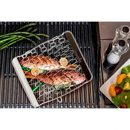 Char-Broil Grillkorb Edelstahl – Bild 5