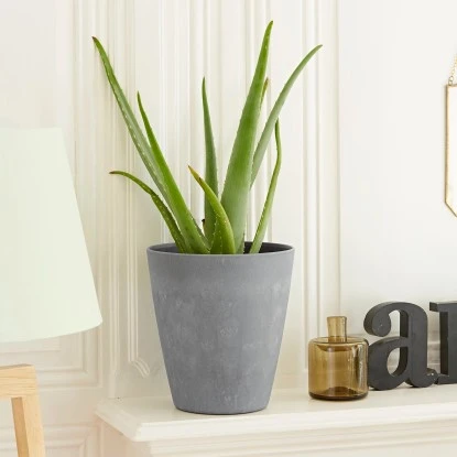 Poétic Pflanztopf Material Ø 38 Cm X 41 Cm Zement – Bild 2