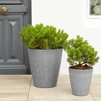 Poétic Pflanztopf Material Ø 38 Cm X 41 Cm Zement – Bild 3