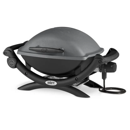 Weber Elektro-Tischgrill Q 1400 Dark Grey Mit 2.200 W