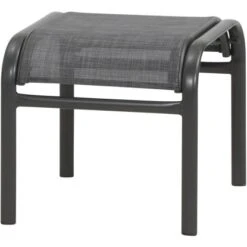 Siena Garden Livorno Hocker Anthrazit 46x44x41 Cm