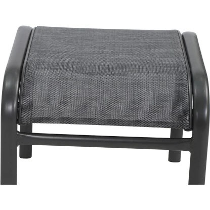 Siena Garden Livorno Hocker Anthrazit 46x44x41 Cm – Bild 8