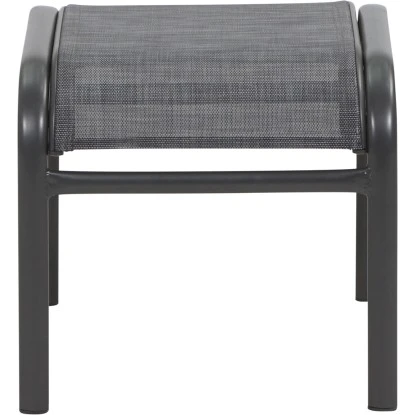 Siena Garden Livorno Hocker Anthrazit 46x44x41 Cm – Bild 2