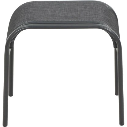 Siena Garden Livorno Hocker Anthrazit 46x44x41 Cm – Bild 3