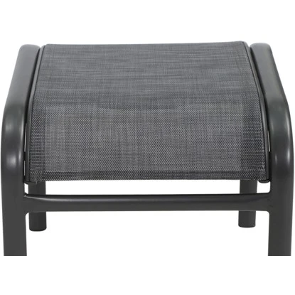 Siena Garden Livorno Hocker Anthrazit 46x44x41 Cm – Bild 5