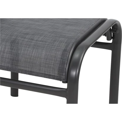 Siena Garden Livorno Hocker Anthrazit 46x44x41 Cm – Bild 7