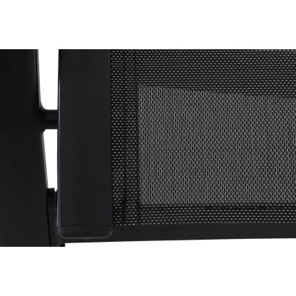 Siena Garden Solana Hocker Matt Anthrazit-Silber-Schwarz Gestell Aluminium – Bild 11