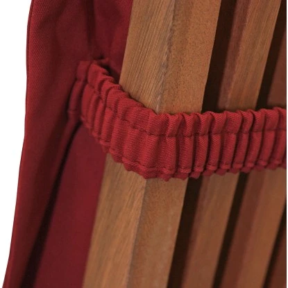 Indoba® 2 X Sitzauflage Niederlehner Premium95°C Vollwaschbar Rot 100x50 Cm – Bild 3