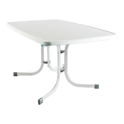 Sieger Klapptisch Rechteckig Weiß Marmordekor 150 Cm X 90 Cm – Bild 2