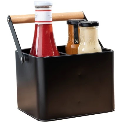 Wenko Utensilienkorb Baco Black Outdoor Kitchen Schwarz â Bild 14