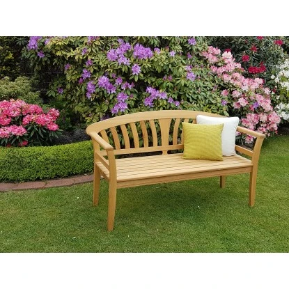 Landhausbank 3-Sitzer Eiche Geölt – Bild 4