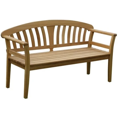 Landhausbank 3-Sitzer Eiche Geölt – Bild 5