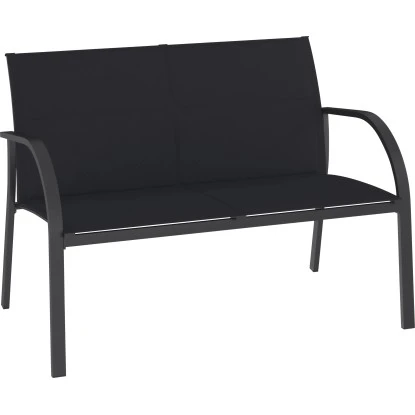 Lounge-Set Torreon 4-teilig Textilbespannung Anthrazit – Bild 2