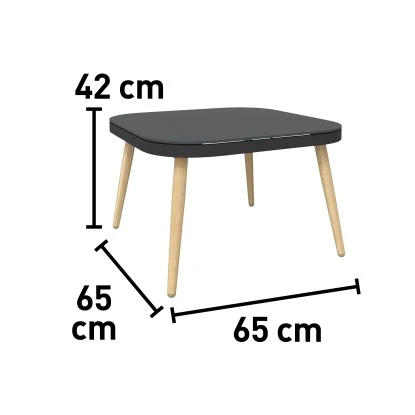 Eck-Lounge-Set Edna 3-teilig Seil-Bespannung Anthrazit – Bild 8