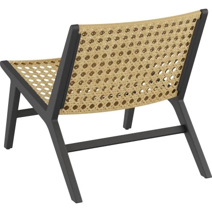 Balkonset Caddoa 3-teilig Schwarz-Natur â Bild 4