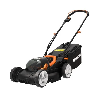 Worx Akku-Rasenmäher WG779E.1 40 V (2 X 4 Ah 20 V Akkus) 30 L Fangkorb
