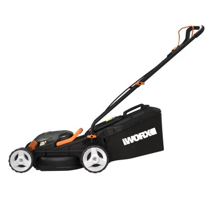 Worx Akku-Rasenmäher WG779E 40 V (2 X 2,5 Ah 20 V Akkus) 30 L Fangkorb – Bild 2