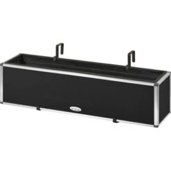 Amare Blumentopf Pur Fiberglas Design 205 Cm X 815 Cm X 205 Cm Schwarz