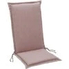 Hochlehner-Auflage Comfort STS 120 X 50 X 7 Cm Altrosa D.1923