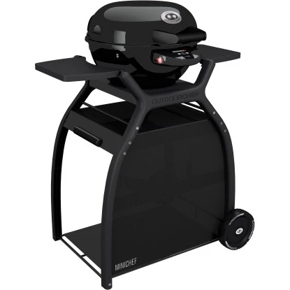 Outdoorchef Elektrogrill Mit Deckel Minichef 420 E SchwarzØ 42 Cm – Bild 4