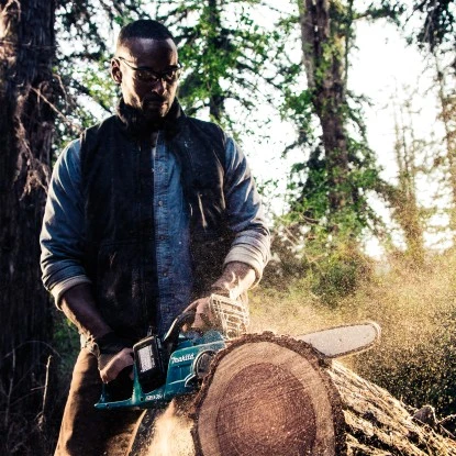 Makita Akku-Kettensäge DUC353Z 2 X 18 V Solo – Bild 18