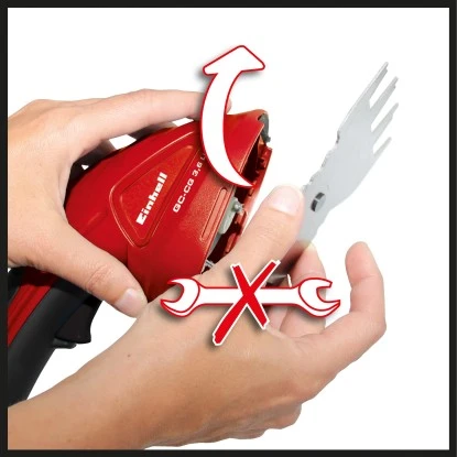 Einhell Akku-Gras- Und Strauchschere GC-CG 3,6 Li – Bild 6