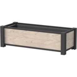 WPC Pflanzkasten 129,5 Cm X 52 Cm X 40 Cm Sand