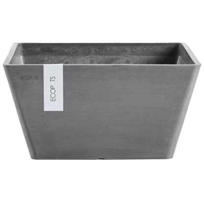 Ecopots Pflanzschale Berlin Grau 41 Cm