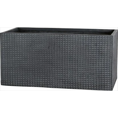 OBI Pflanzkasten Moire 59 Cm X 26,5 Cm Anthrazit