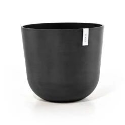 Ecopots Pflanztopf Oslo Dunkelgrau 55 Cm X 47,9 Cm