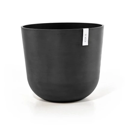 Ecopots Pflanztopf Oslo Dunkelgrau 55 Cm X 47,9 Cm