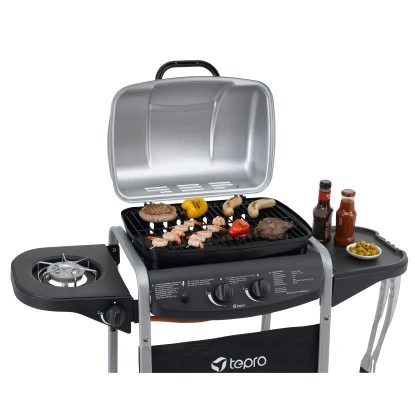 Tepro Gasgrill Fremont 112 X 96,5 X 52 Cm (B X H X T) Schwarz/Silber â Bild 12