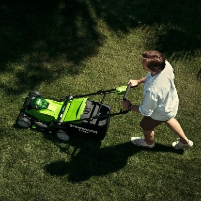 Greenworks Akku-Rasenmäher G40LM41K4 KIT 40V – Bild 13