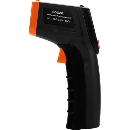 Cozze Infrarot-Thermometer Mit Pistolengriff Inkl. Tasche – Bild 3