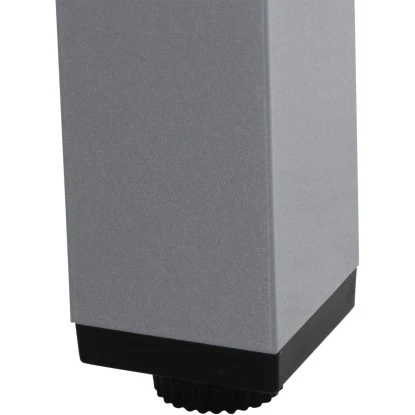 Siena Garden Lofttisch Sola Stahl 160 Cm X 90 Cm Silber – Bild 8