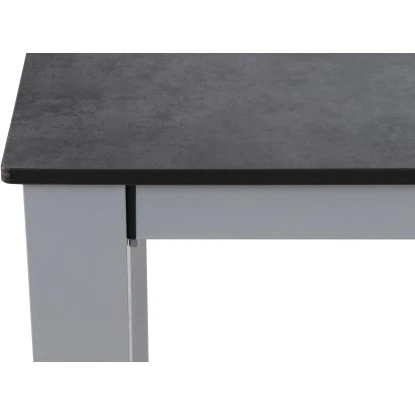 Siena Garden Lofttisch Sola Stahl 160 Cm X 90 Cm Silber – Bild 9